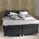 DreamHouse Bedding Boxspringset - Gustavo Comfort 140 x 200 cm, Topperkeuze: Upgrade: Luxe Traagschuim Topper (+€200), Montage: Exclusief Montage