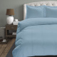 Hotel Home Collection Manchester - Marineblauw Lits-jumeaux (240 x 200/220 cm) Dekbedovertrek