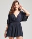 Superdry playsuit donkerblauw