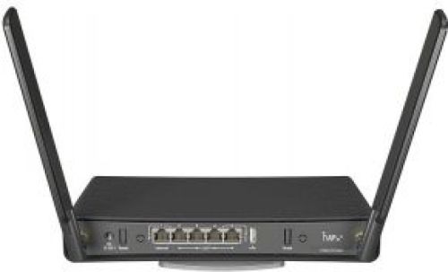 MikroTik hAP ac³ draadloze router Dual-band (2.4 GHz / 5 GHz) Gigabit Ethernet Zwart