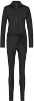 Jane Lushka jumpsuit Diana van travelstof zwart