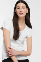 Jane Lushka basic T-shirt Sara van travelstof wit