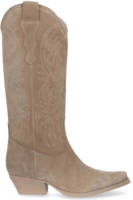 Sacha suède cowboylaarzen beige