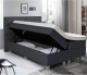 Dekbed Discounter Pocketveren Boxspring Met Opbergruimte - Quatro 140 x 200 cm, Topperkeuze: Standaard Comfort Topper, Montage: Exclusief Montage