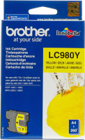 Brother LC-980 Cartridge Geel