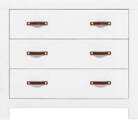 Bopita Lucca Commode Met 3 Laden - Wit