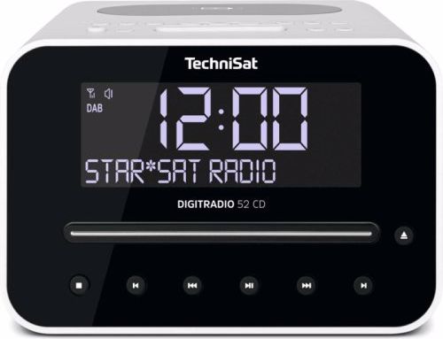 Technisat wekkerradio Digitradio 52 CD (Wit)