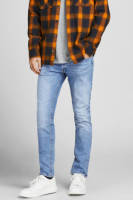 Jack & Jones JEANS INTELLIGENCE slim fit jeans JJIGLENN JJORIGINAL 030 blue denim