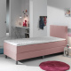 Primaviera Deluxe Kinderboxspring Comfort - Roze 90 x 200 cm, Topper: Standaard Comfortschuim, Montage: Exclusief montage