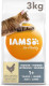 3x Iams Kat Adult Indoor Kip 3 kg