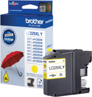 Brother LC-225XL Cartridge Geel