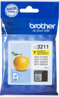 Brother LC-3211Y Cartridge Geel