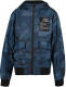 CoolCat Junior zomerjas Jeremy CB met camouflageprint blauw