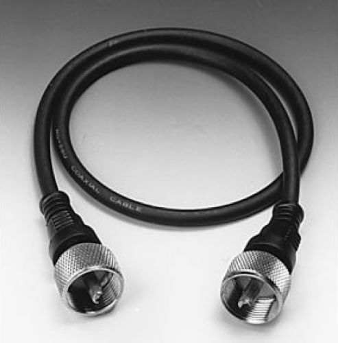 Albrecht 7580 0.5m PL 259 PL 259 Zwart coax-kabel