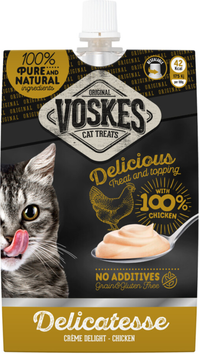 Voskes Delicatesse Creme Delight Kip 90 gr