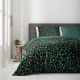 Manilla Home Leopard - Green 1-persoons (140 x 200/220 cm + 1 kussensloop) Dekbedovertrek