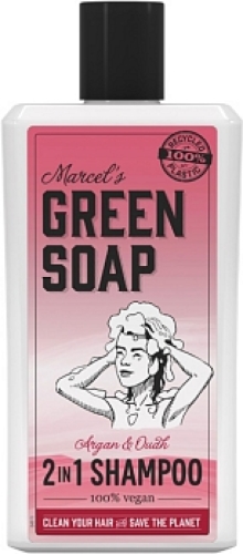 Marcel Green Soap Shampoo Argan Oudh 2-In-1