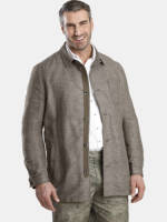 Charles Colby oversized overshirt SIR EDUARD Plus Size bruin