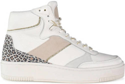 Ps poelman Esquimo hoge leren sneakers wit/multi kopen