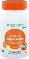 Vitortho Zink C Zuigtabletten Kind