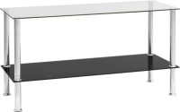 VidaXL Salontafel 110x43x60 cm gehard glas transparant