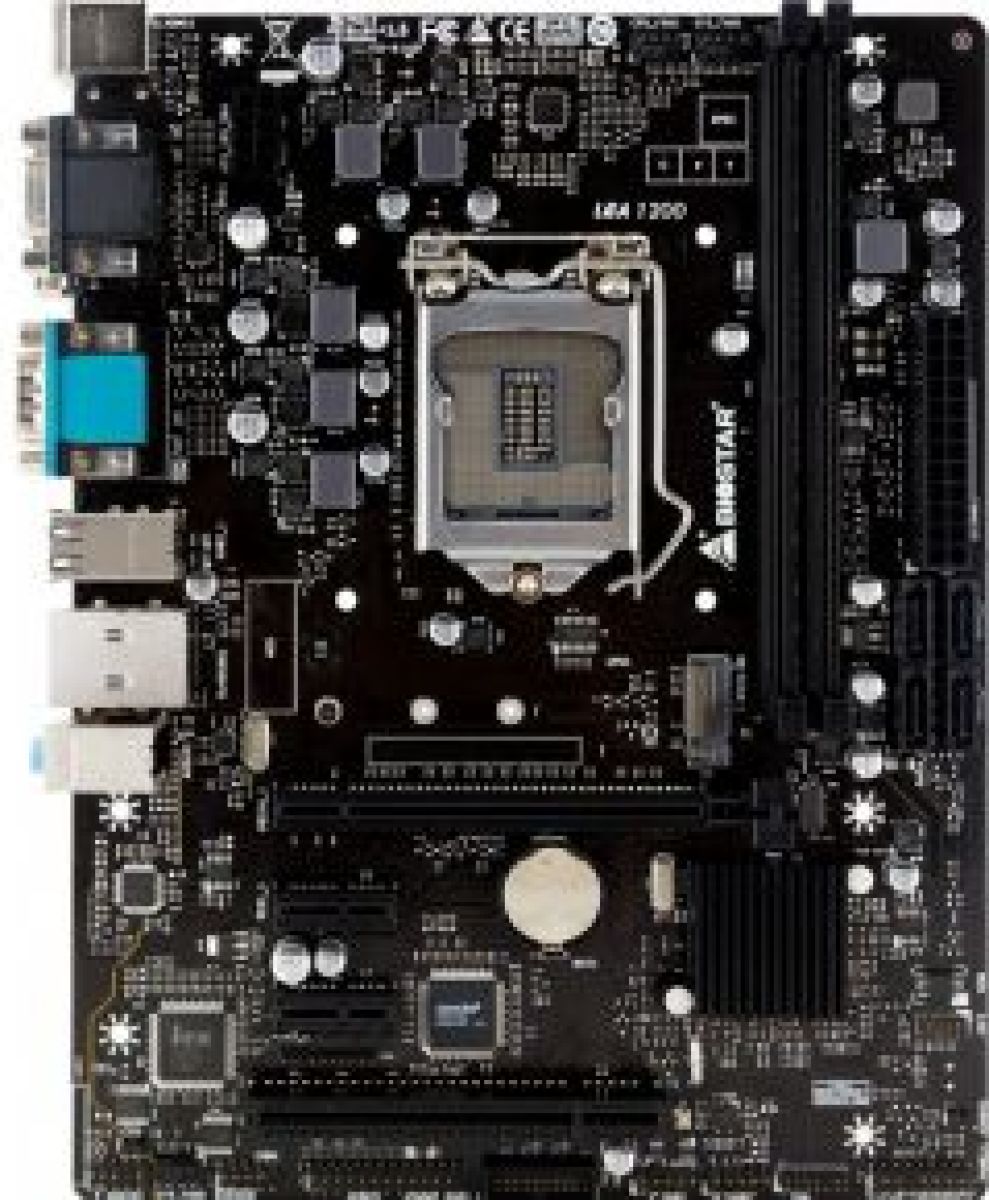 Biostar H410MHG moederbord LGA 1200 micro ATX Intel H410