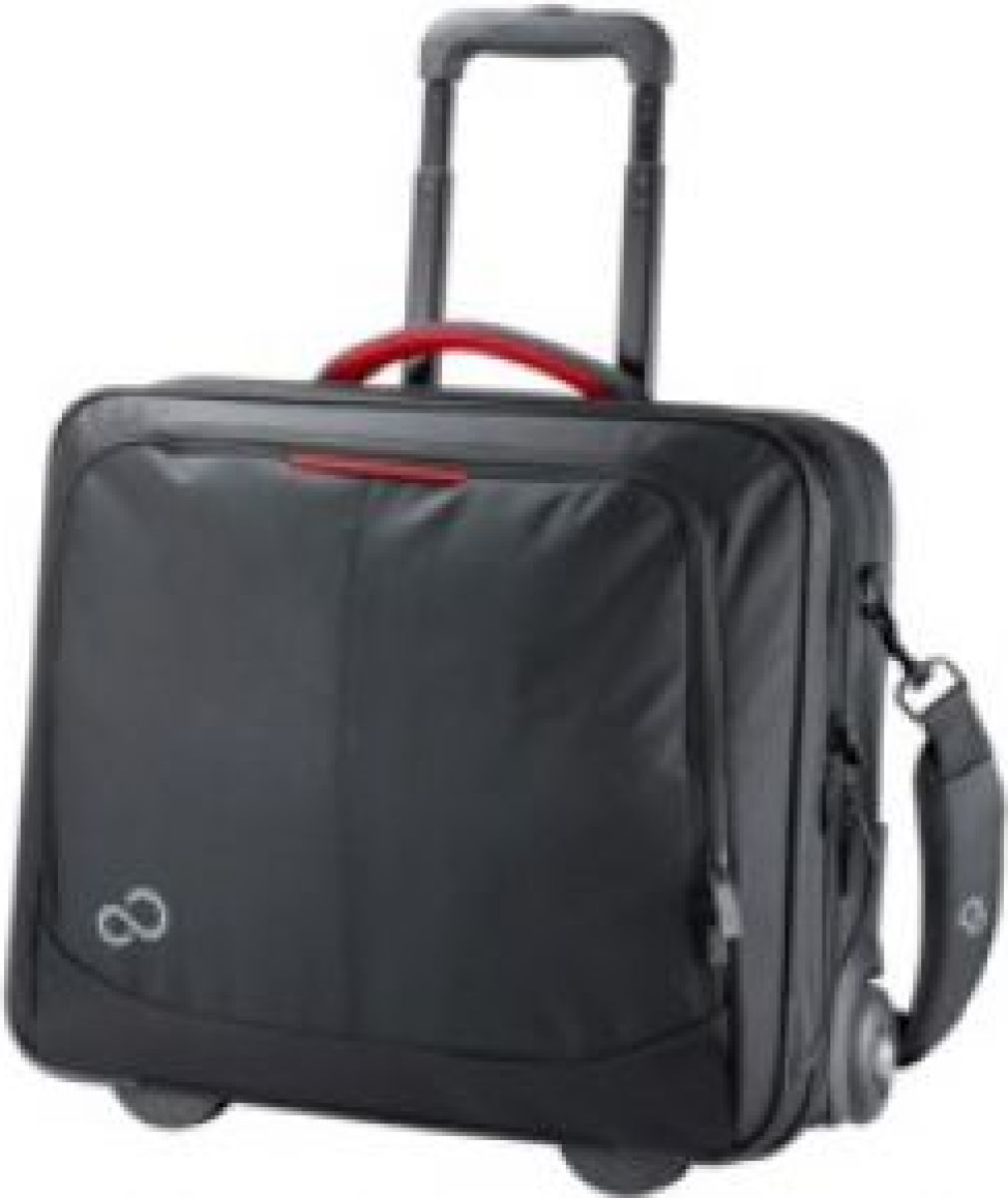Fujitsu Prestige Trolley 17.3 notebooktas 43,9 cm (17.3 ) Trolleytas Zwart
