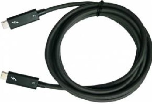 QNAP CAB-TBT305M-40G-LINTES 2m 40Gbit/s Zwart Thunderbolt-kabel