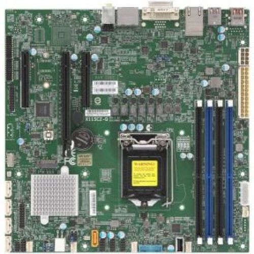 Supermicro X11SCZ-Q moederbord LGA 1151 (Socket H4) ATX Intel Q370