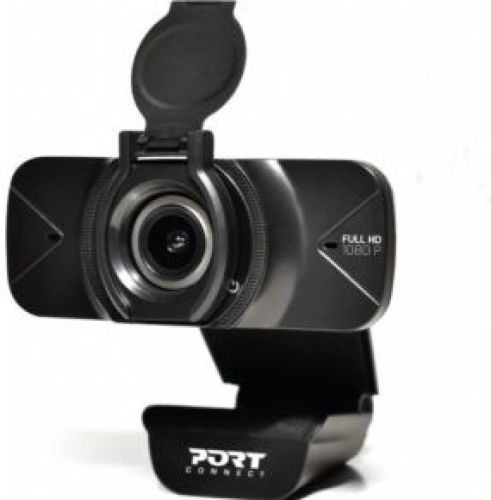 Port Designs 900078 webcam 2 MP 1920 x 1080 Pixels Zwart