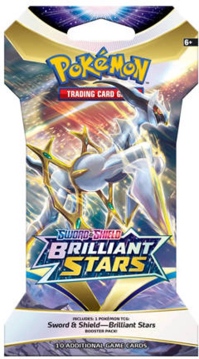 Pokémon TCG Sword & Shield Brilliant Stars Sleeved Booster kaartspel