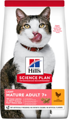 Hill's Feline Mature Adult Light Kip 1,5 kg