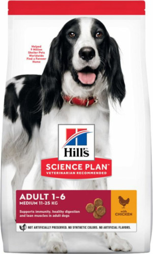 Hill's Canine Adult Medium Kip 12 kg