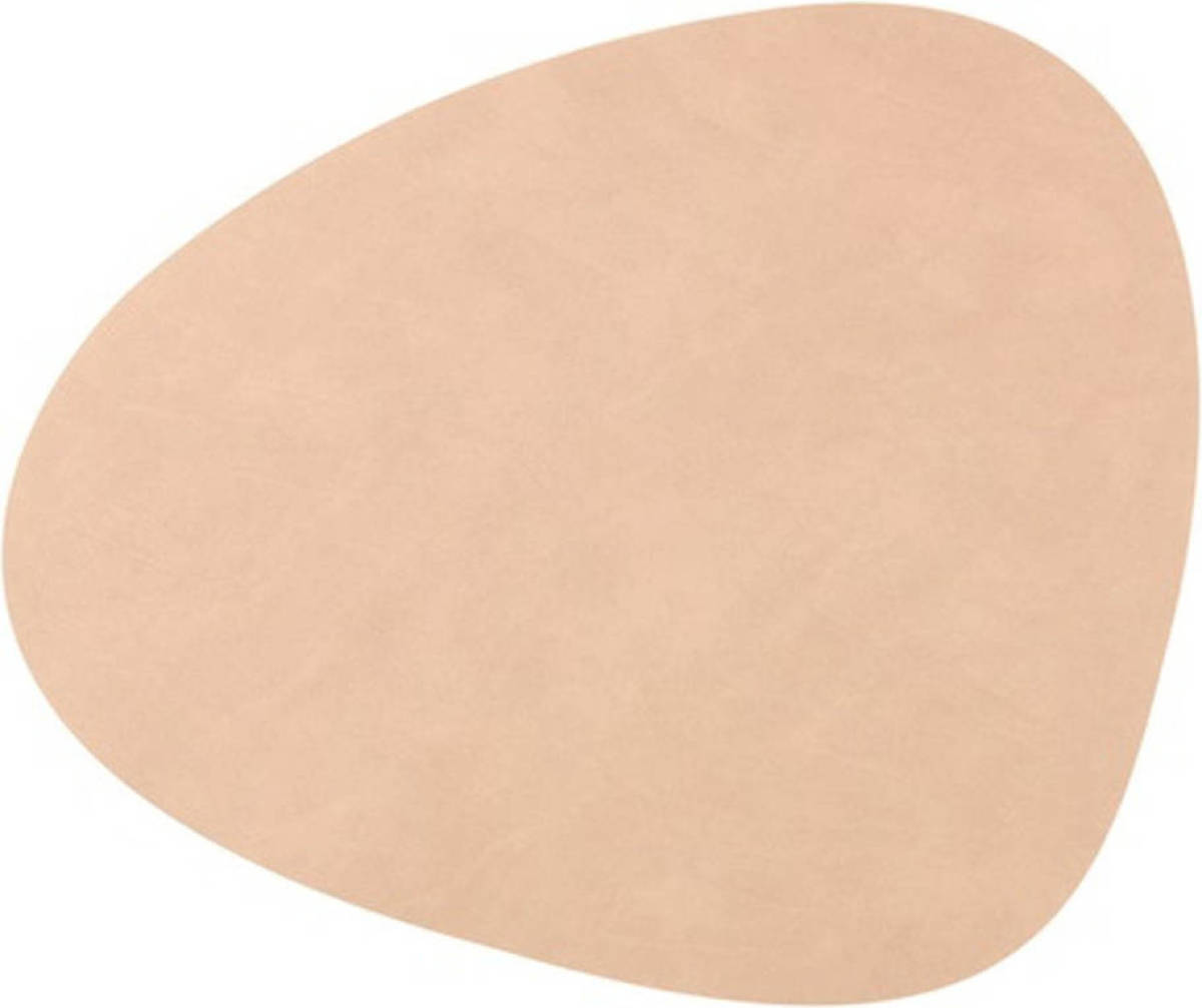 LIND DNA Placemat Leer Nupo Zand (37x44 cm)