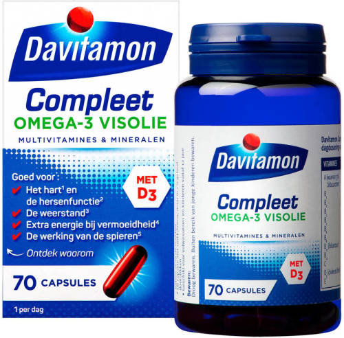 Davitamon Compleet + Omega 3 Visolie