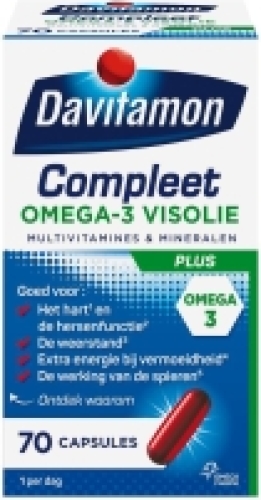 Davitamon Compleet + Omega 3 Visolie