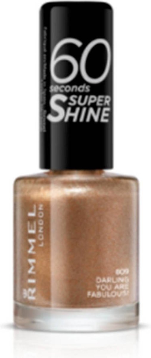 Rimmel London 60 Seconds Super Shine nagellak - 809 Darling, You Are Fabulous!