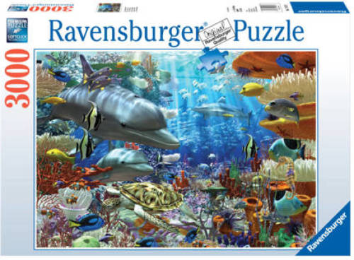 Ravensburger Leven Onder Water legpuzzel 3000 stukjes