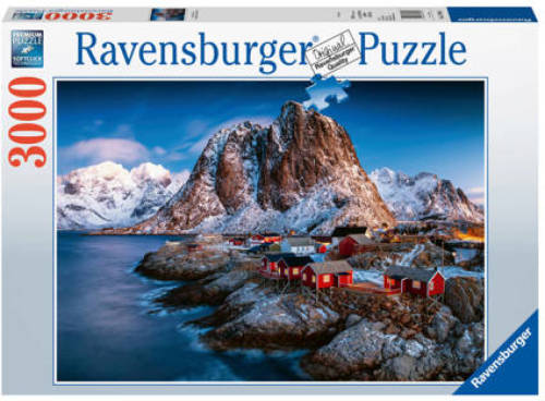 Ravensburger Hamnoy, Lofoten legpuzzel 3000 stukjes