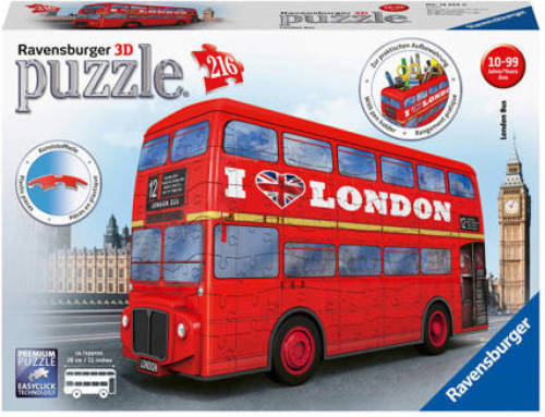 Ravensburger London bus 3D puzzel 216 stukjes
