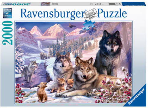 Ravensburger Wolven In De Sneeuw legpuzzel 2000 stukjes