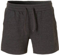 Donnay sportshort donkergrijs gemeleerd