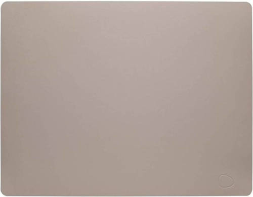 LIND DNA Placemat Leer Softbuck Grijs (35x45 cm)