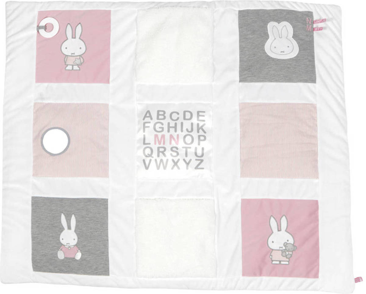 Nijntje boxkleed pink baby rib