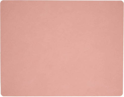 LIND DNA Placemat Leer Nupo Roze (35x45 cm)