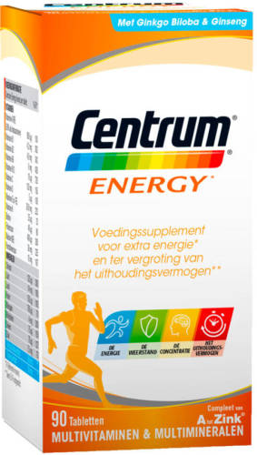 Centrum multivitamine Energy - 90 stuks