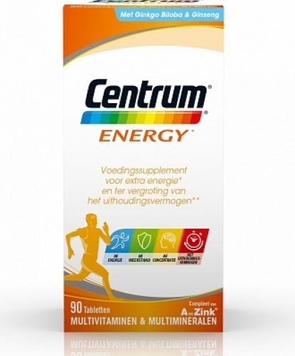 Centrum multivitamine Energy - 90 stuks