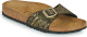 Birkenstock Slippers Madrid shiny python met voorgevormd voetbed, schoenwijdte: smal