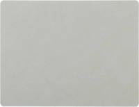 LIND DNA Placemat Leer Nupo Steengrijs (35x45 cm)