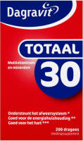 Dagravit Totaal 30 multivitaminen - 200 dragees